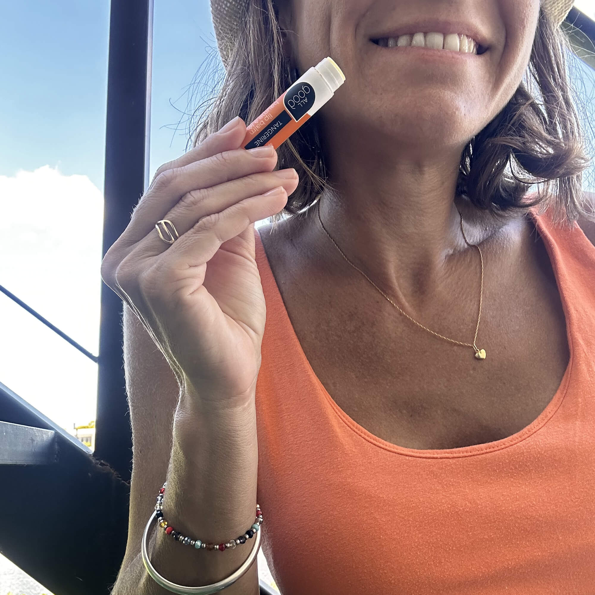 All Good Lips SPF15 - Tangerine - Image 4