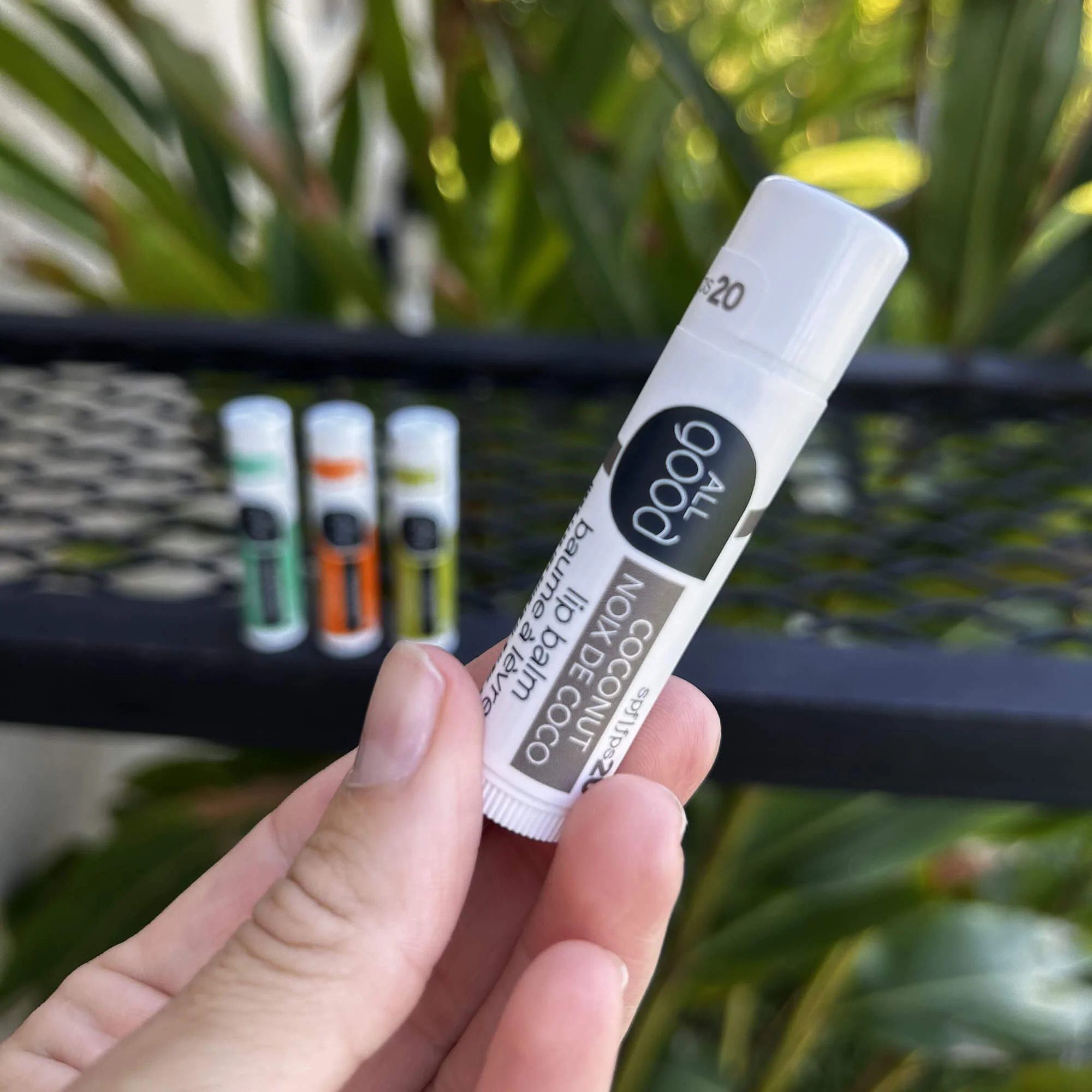 All Good Lips SPF20 Lip Balm - Coconut - Image 4