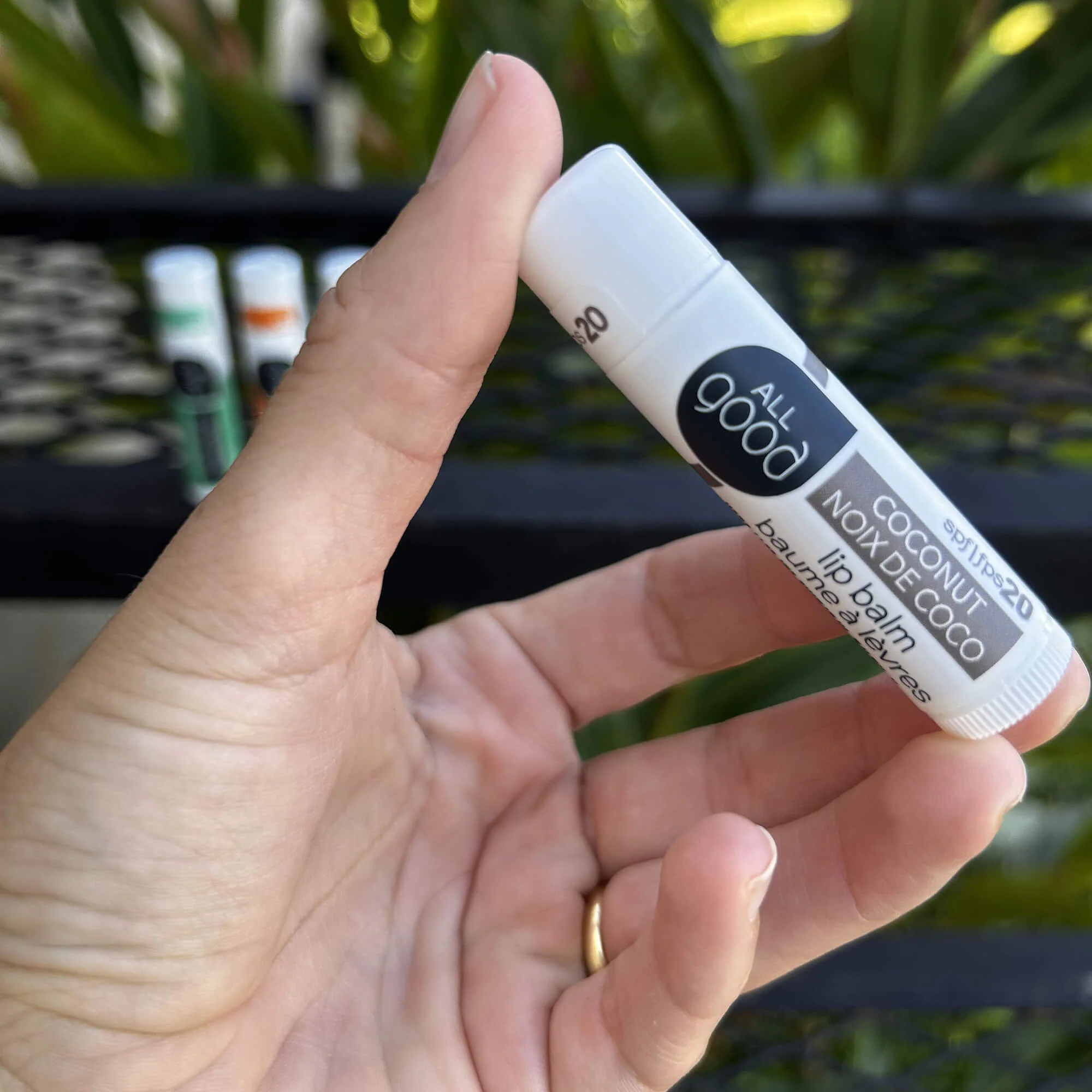All Good Lips SPF20 Lip Balm - Coconut - Image 5