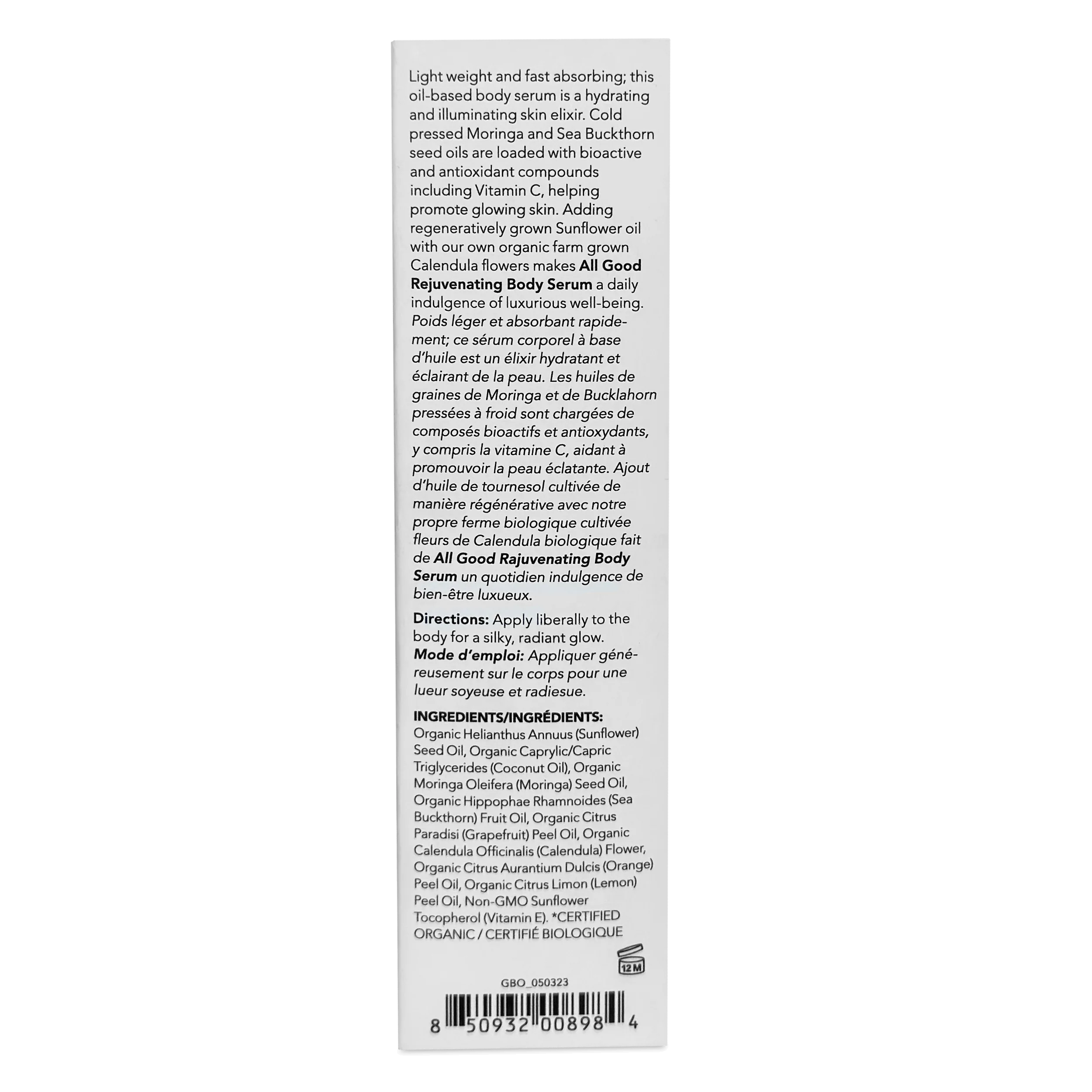 All Good Rejuvenating Body Serum 3oz. - Image 14