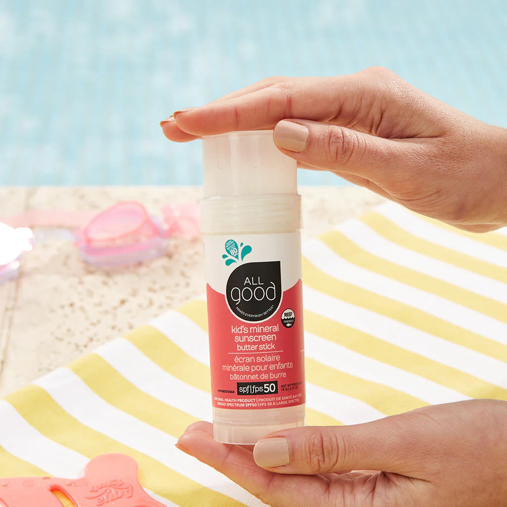 SPF50 Kids Mineral Sunscreen Butter Stick, 2.75 oz - Image 5